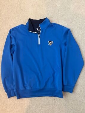 Fairway & Greene Royal Blue Quarter-Zip Pullover
